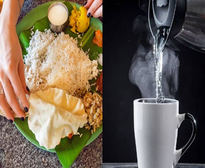 భోజనం చేసిన తర్వాత వేడి నీళ్లు తాగితే?