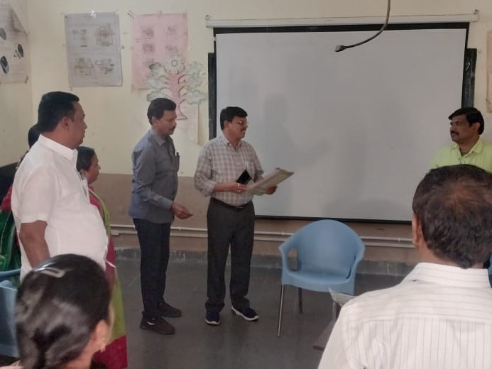 కెపాసిటీ బిల్డింగ్ శిక్షణను సందర్శించిన డిప్యూటీ డైరెక్టర్