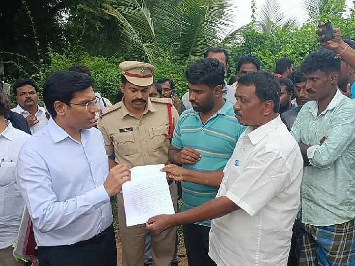 గ్రామ సమస్యలు తీర్చాలని కలెక్టర్‌కు వినతి