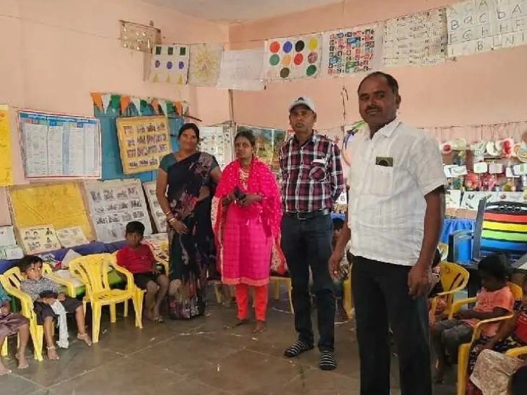 అంగన్వాడీ కేంద్రాల తనిఖీ