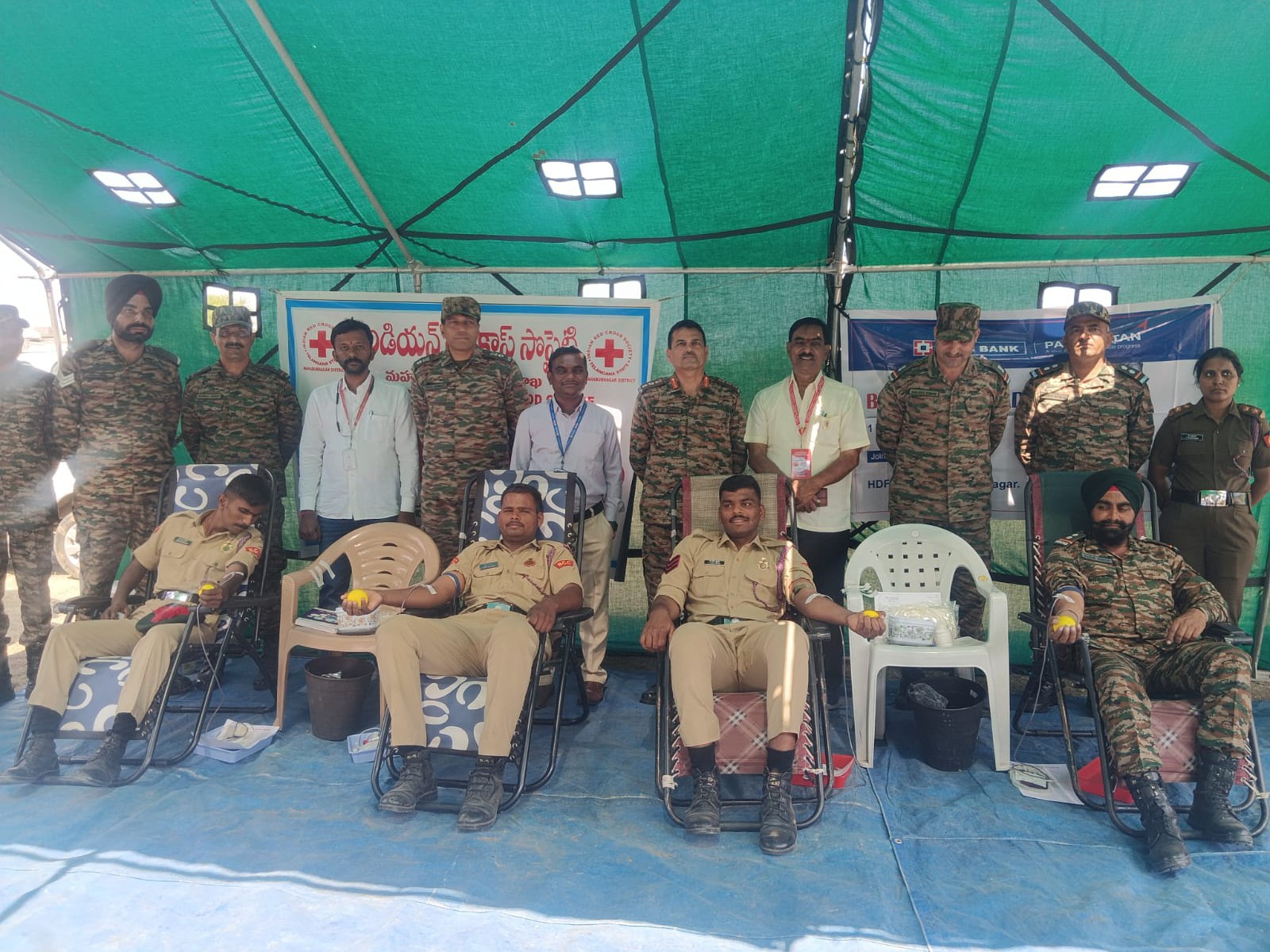 నగరంలో మెగా రక్తదాన శిబిరం