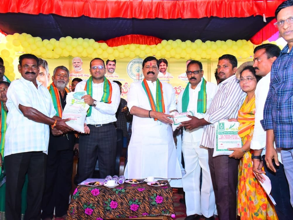 రైతుకు భరోసాగా కూటమి ప్రభుత్వం: ఎమ్మెల్యే