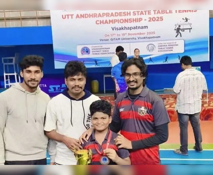 అంతర్జాతీయ పోటీలకు మంగళగిరి బాల క్రీడాకారుడు