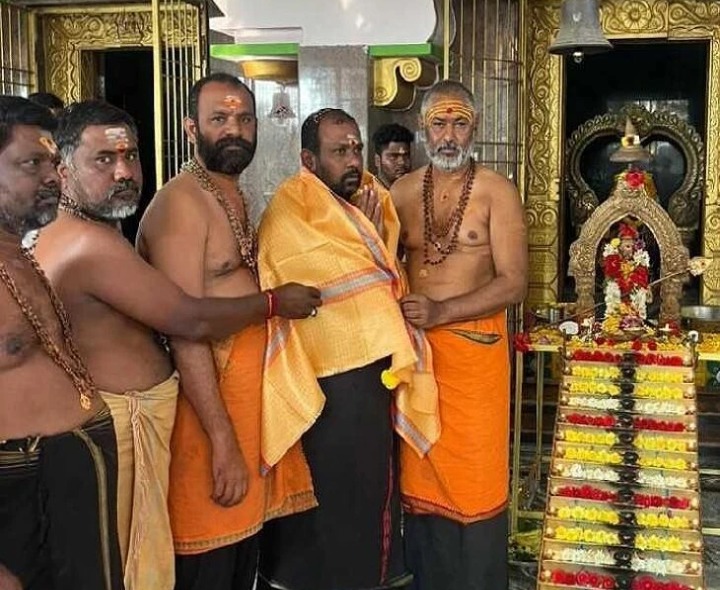 అయ్యప్ప, శివాలయాల అభివృద్ధికి రూ.35 వేల విరాళం