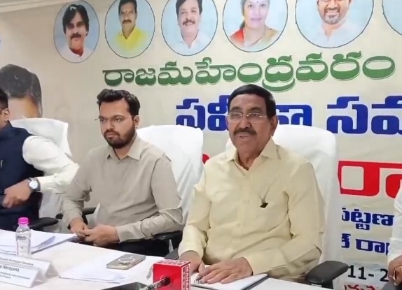 రాజమండ్రి ట్రాఫిక్ కష్టాలకు చెక్: మంత్రి