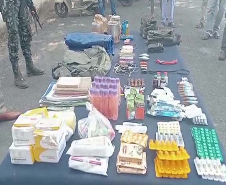 బలగాల కూంబింగ్.. భారీగా డంప్ స్వాధీనం