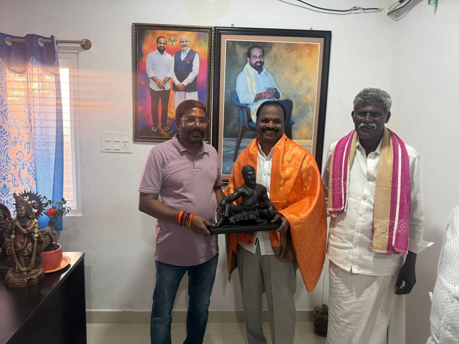 ఓబీసీ మోర్చా జిల్లా ఉపాధ్యక్షునిగా రాజశేఖర్