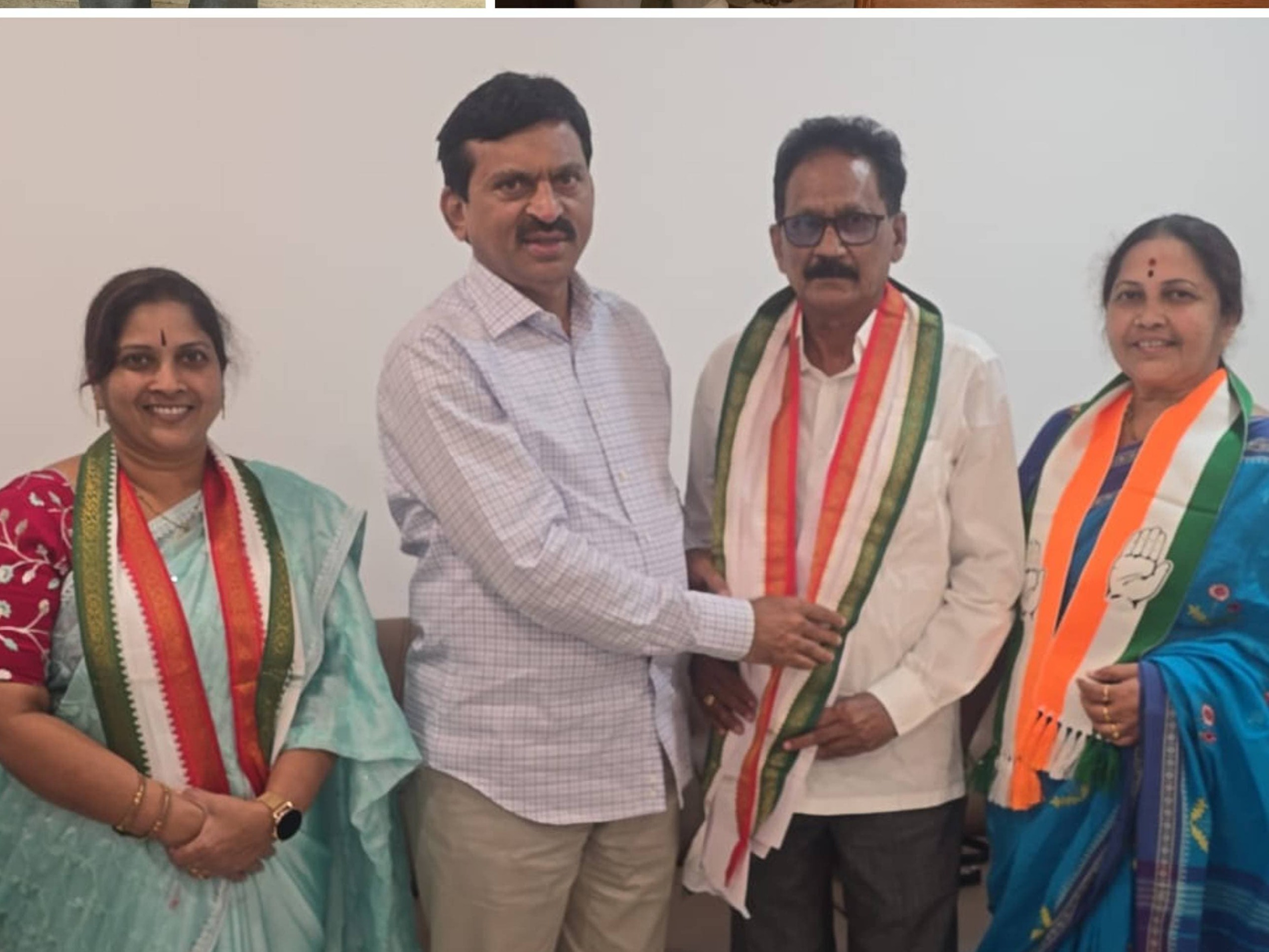 కాంగ్రెస్ పార్టీ తీర్థం పుచ్చుకున్న మాజీ కౌన్సిలర్