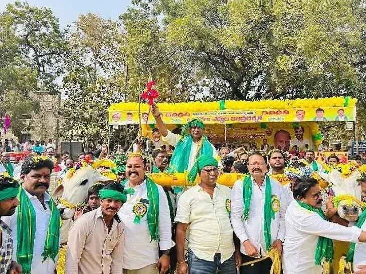 ఒంగోలులో ఎద్దుల పోటీలు ప్రారంభం