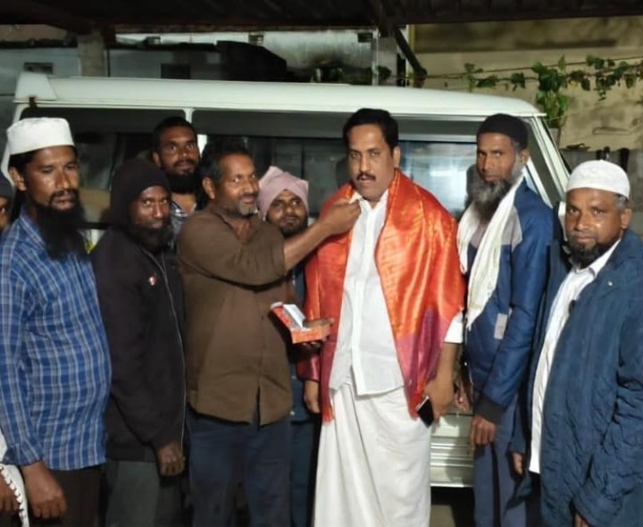 మైనార్టీల సంక్షేమానికి కృషి: ఆడే గజేందర్