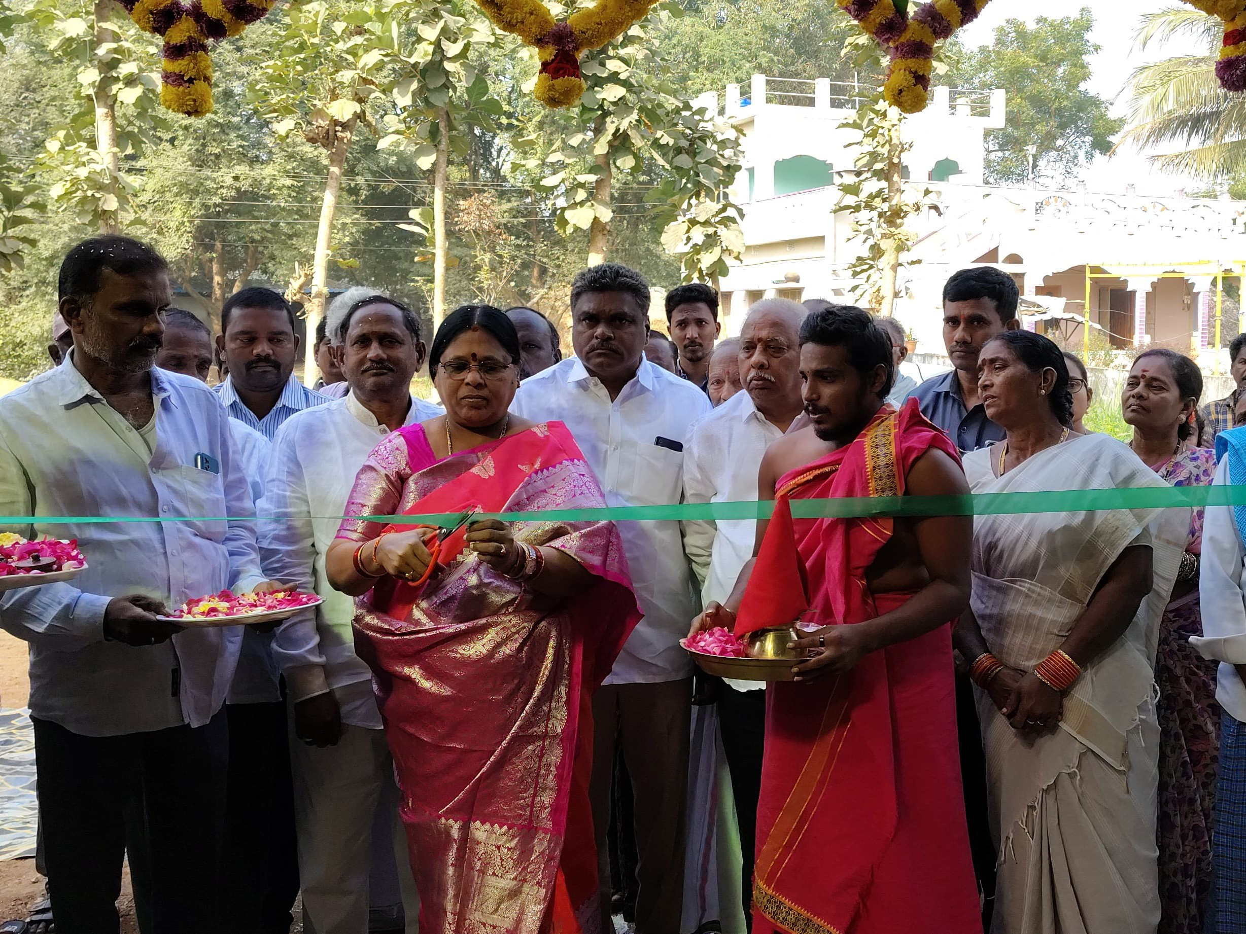 రైస్ మిల్లు ప్రారంభోత్సవంలో పాల్గొన్న ఎమ్మెల్యే