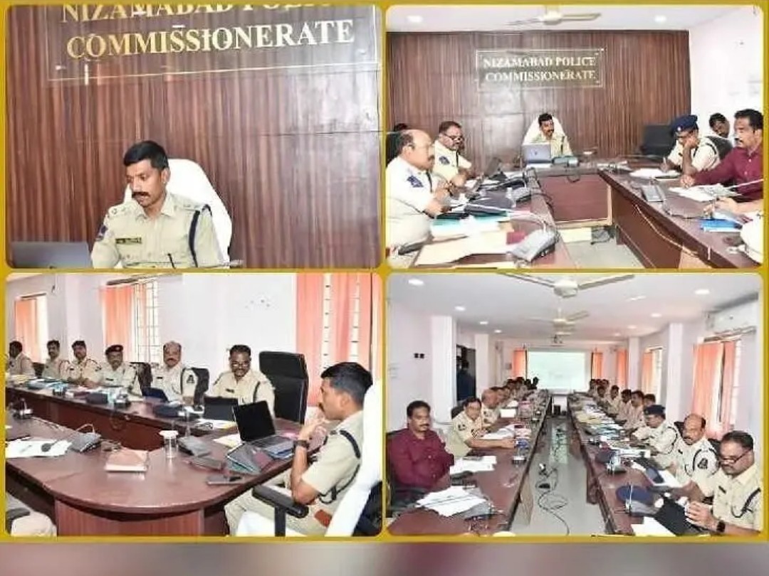 నేరాల నియంత్రణపై సీపీ సమీక్ష