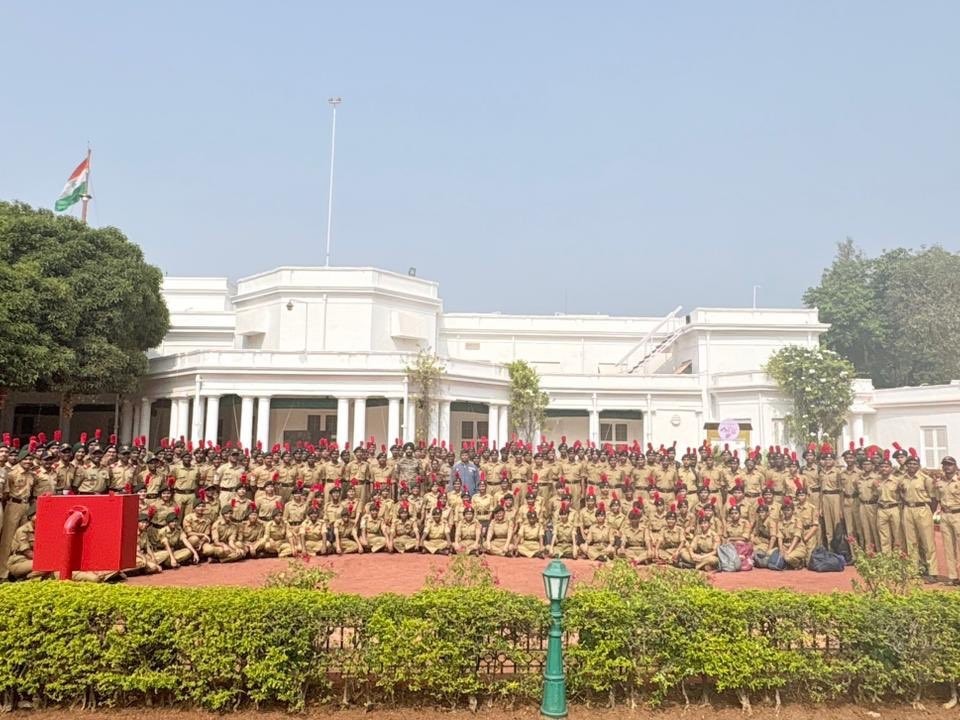 ఉద్యాన్ ఉత్సవ్‌లో NCC క్యాడెట్లు