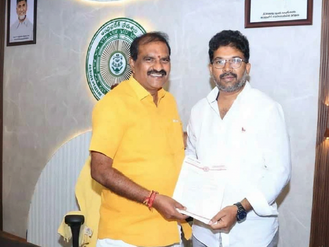 జలవనరుల మంత్రిని కలిసిన వెంకప్ప