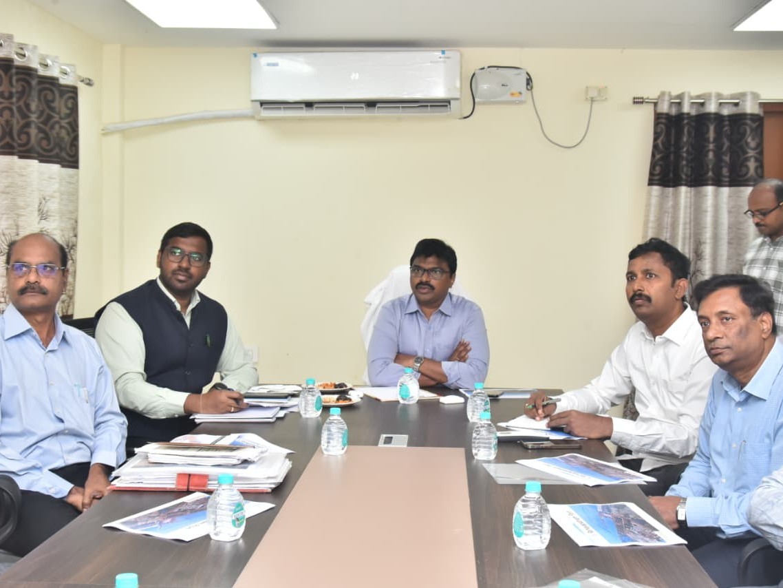 రామాయపట్నం పోర్టు పనులపై కలెక్టర్ సమీక్ష
