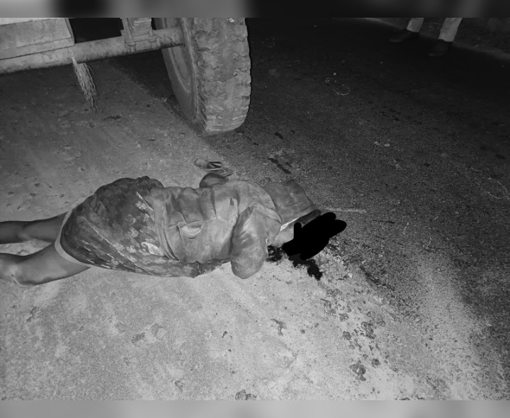 ట్రాక్టర్ నుంచి కింద పడి మహిళ మృతి