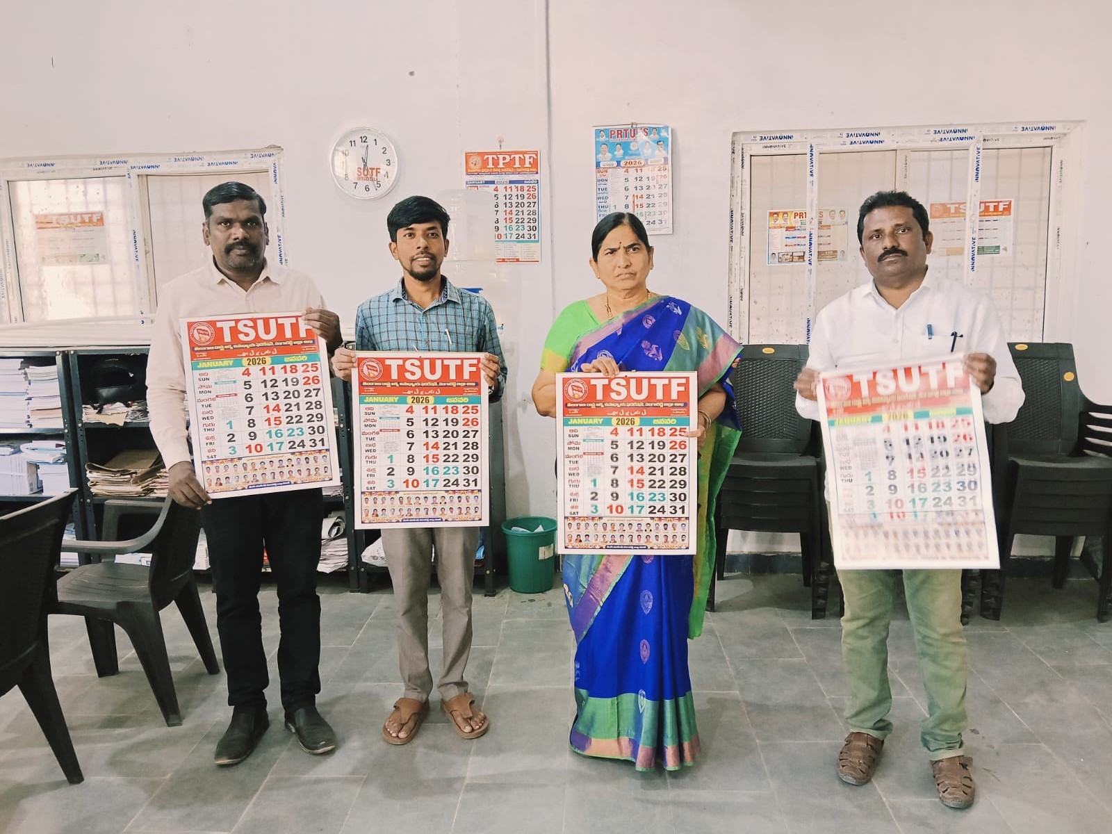 టీఎస్‌యుటీఎఫ్ క్యాలెండర్ ఆవిష్కరణ