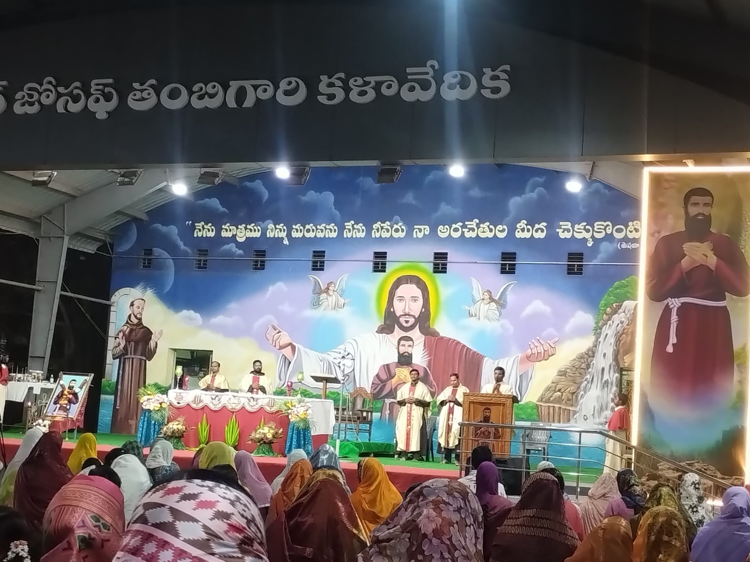 పెద్ద అవుటపల్లిలో 4వ రోజుకు చేరిన ‘నవదిన’ ప్రార్థన