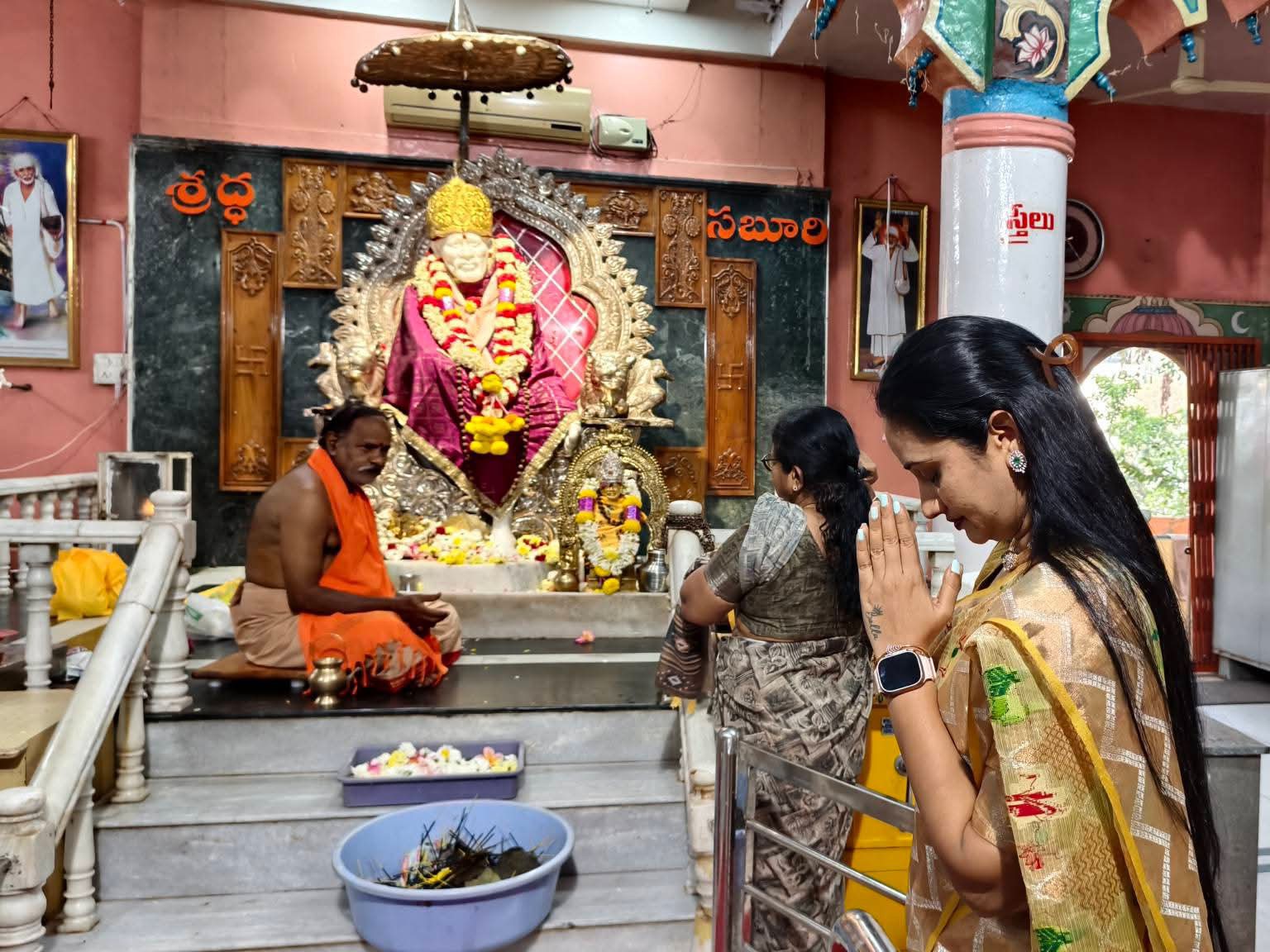 సాయిబాబా ఆశీస్సులతో బాధ్యతలు: బల్లా పల్లవి