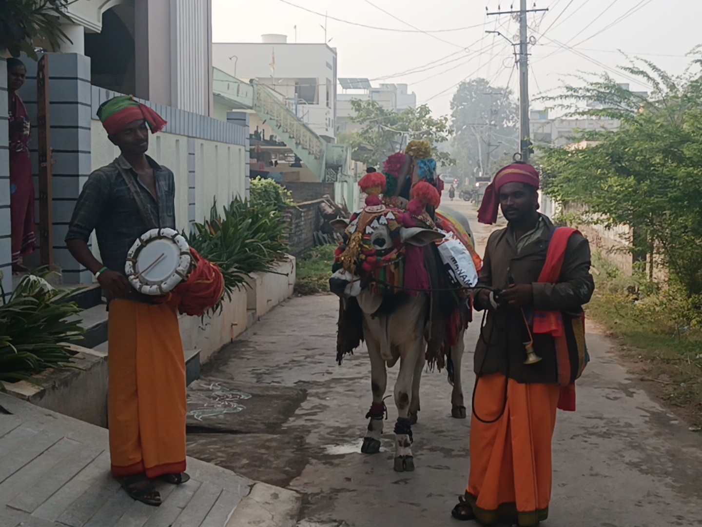ఇంటి ముంగిట బసవన్నల సందడి
