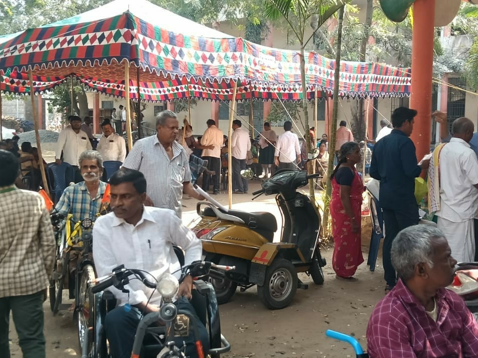 రేపల్లెలో ఉపకరణాల క్యాంప్