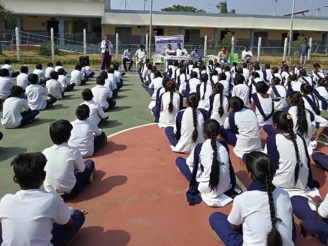 బ్లడ్ డొనేషన్‌లపై విద్యార్థులకు అవగాహన