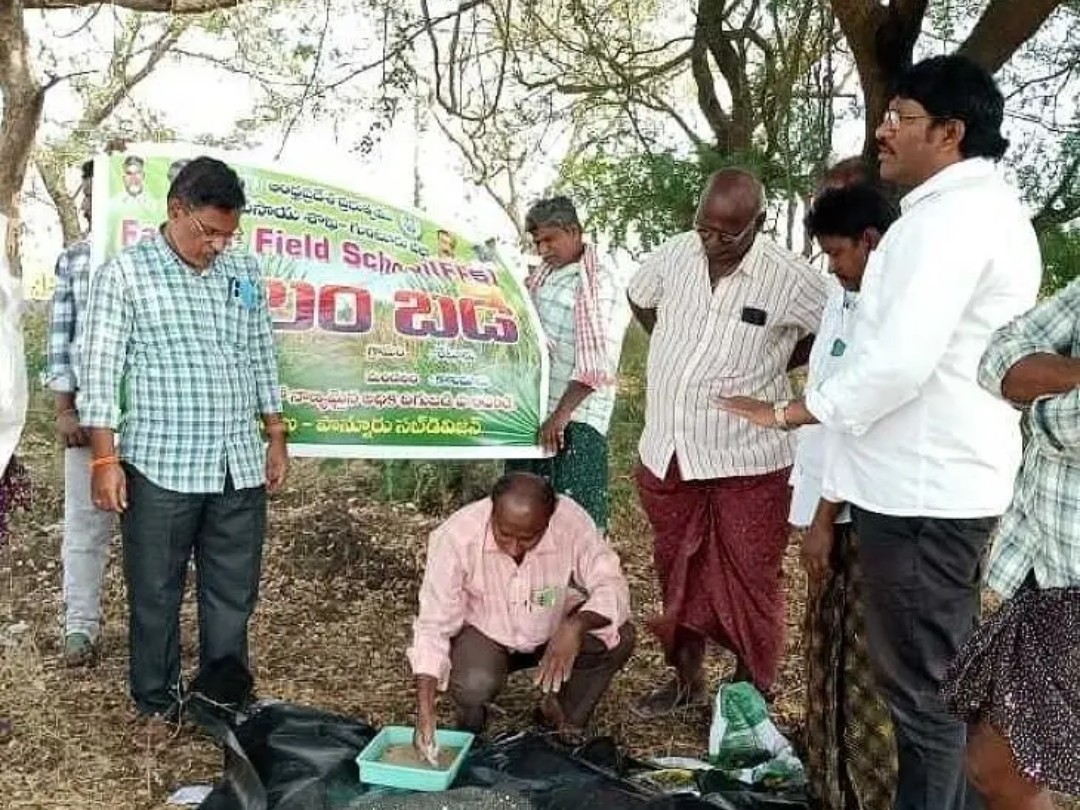 రేటూరులో పొలంబాడి కార్యక్రమం