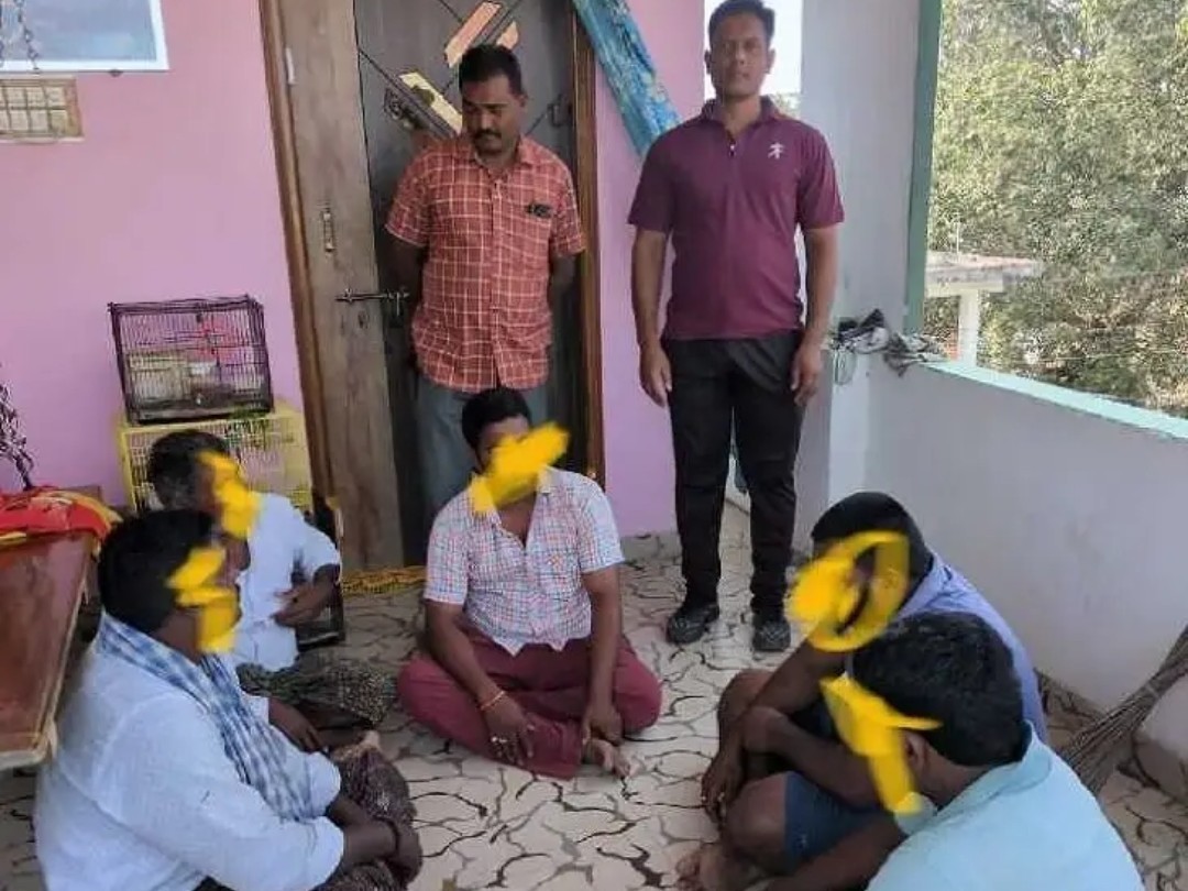 కొల్లూరులో ఐదుగురు పేకాటరాయుళ్లు అరెస్ట్