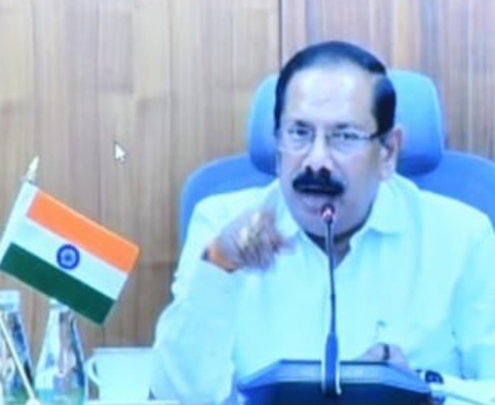 కలెక్టర్లతో ప్రధాన కార్యదర్శి వీడియో కాన్ఫరెన్స్