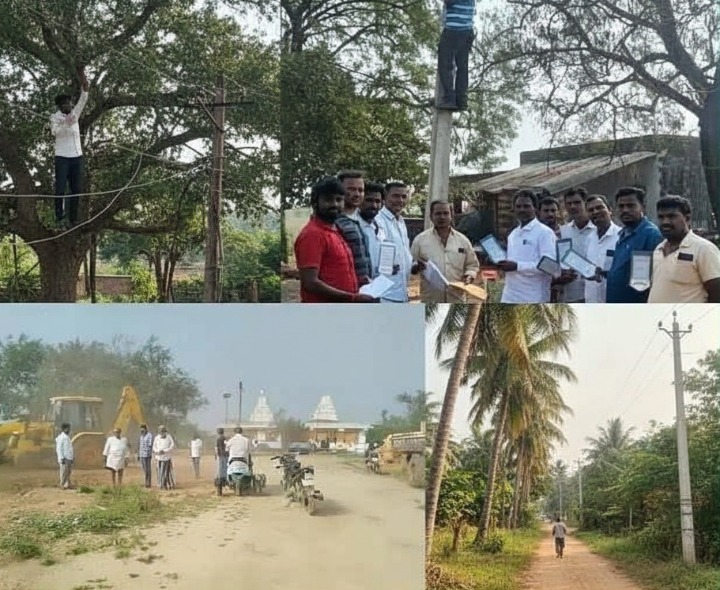 వంగూర్ మేజర్ పంచాయతీలో అభివృద్ధి పనులు