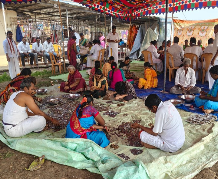 దానేశ్వరి అమ్మవారి ఆలయము హుండీ లెక్కింపు