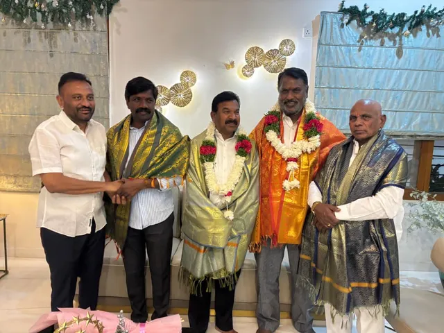 పశుసంవర్ధక మంత్రిని కలిసిన జుక్కల్ ఎమ్మెల్యే