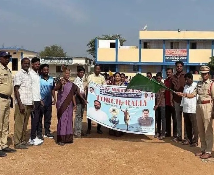 అమరచింతలో సీఎం కప్ టార్చ్ ర్యాలీ ప్రారంభం