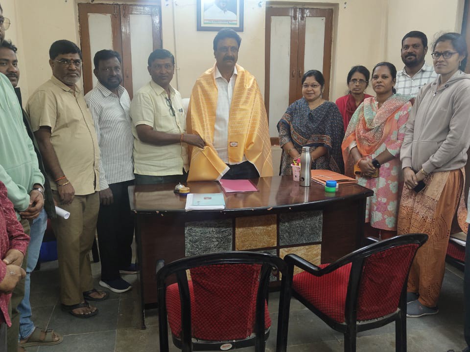 జగదేవపూర్ నూతన ఎంపీడీవోగా వేణుగోపాల్ రెడ్డి