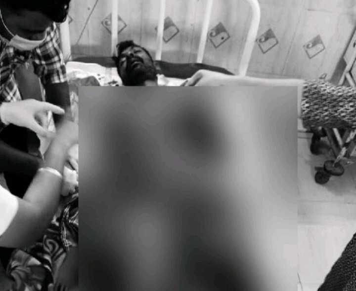 ఒంగోలు వాసికి తీవ్ర గాయాలు