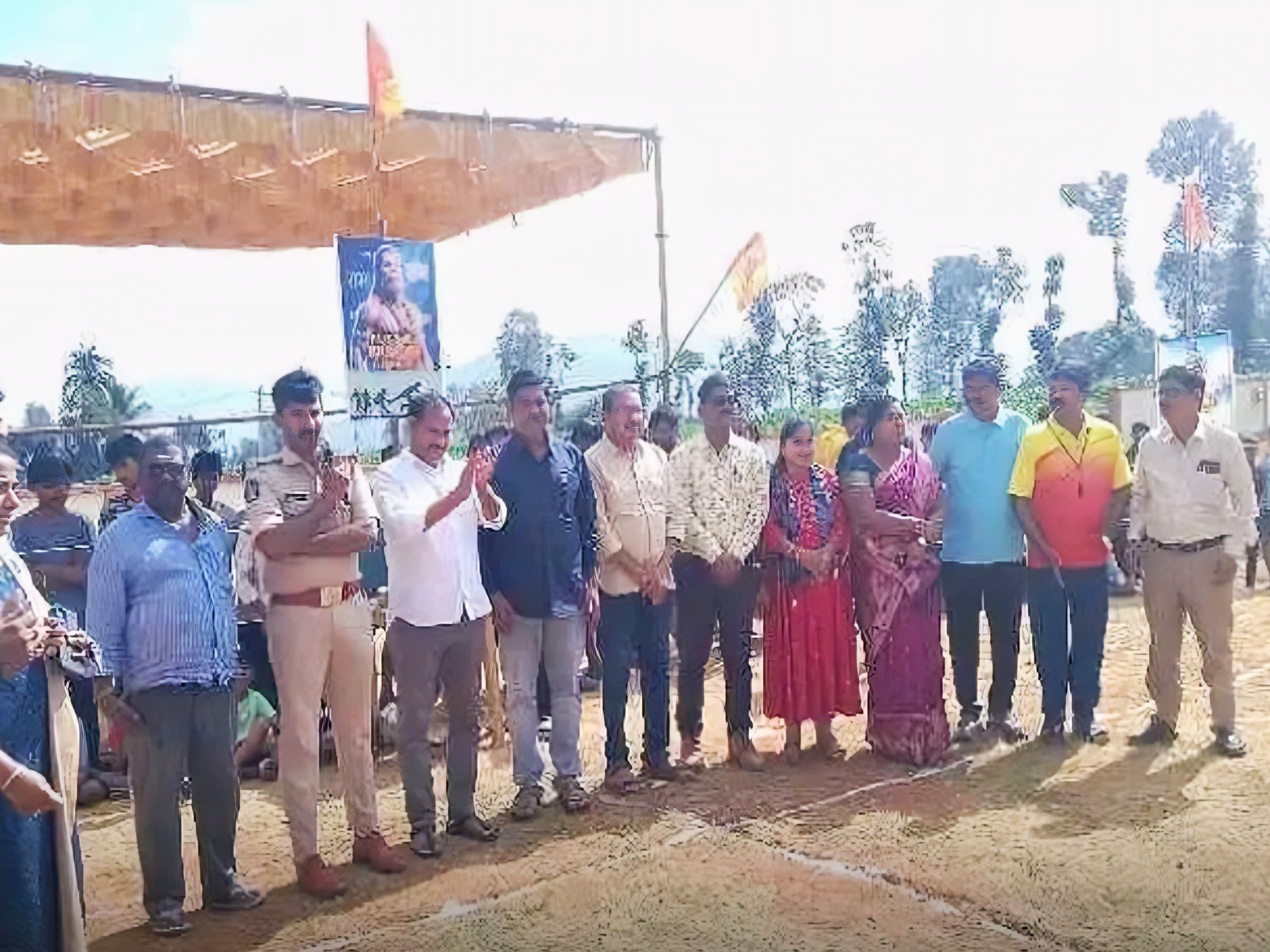 కబడ్డీ టోర్నమెంట్‌ని ప్రారంభించిన ఎస్సై