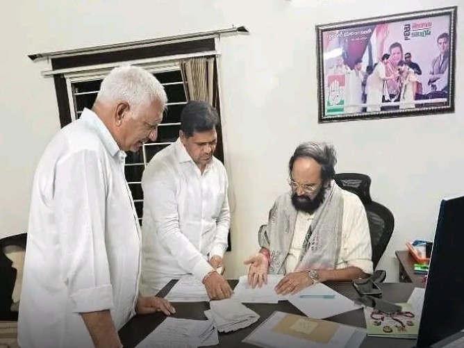 జిల్లా ప్రజల సాగునీటికి మంత్రి భరోసా: డీసీసీ అధ్యక్షుడు