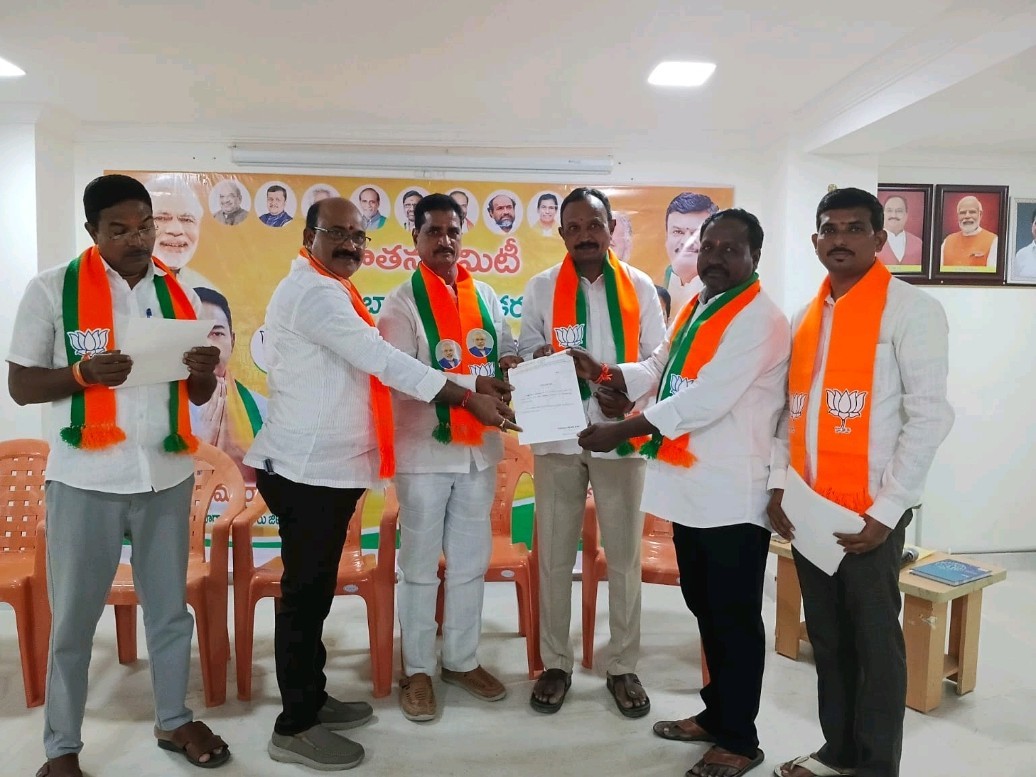 బీజేపీ ఓబీసీ మోర్చా జిల్లా కార్యదర్శిగా సాంబశివరావు