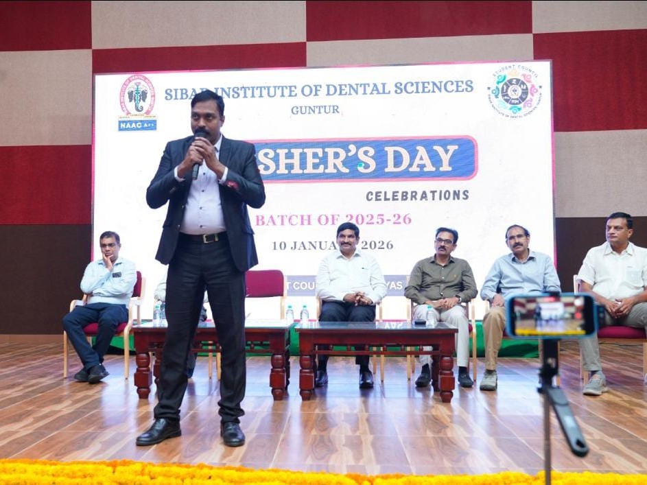 సిబార్ దంత కళాశాలలో ఫ్రెషర్స్ డే వేడుకలు