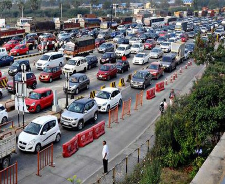 హైదరాబాద్‌-విజయవాడ హైవేపై పెరిగిన రద్దీ
