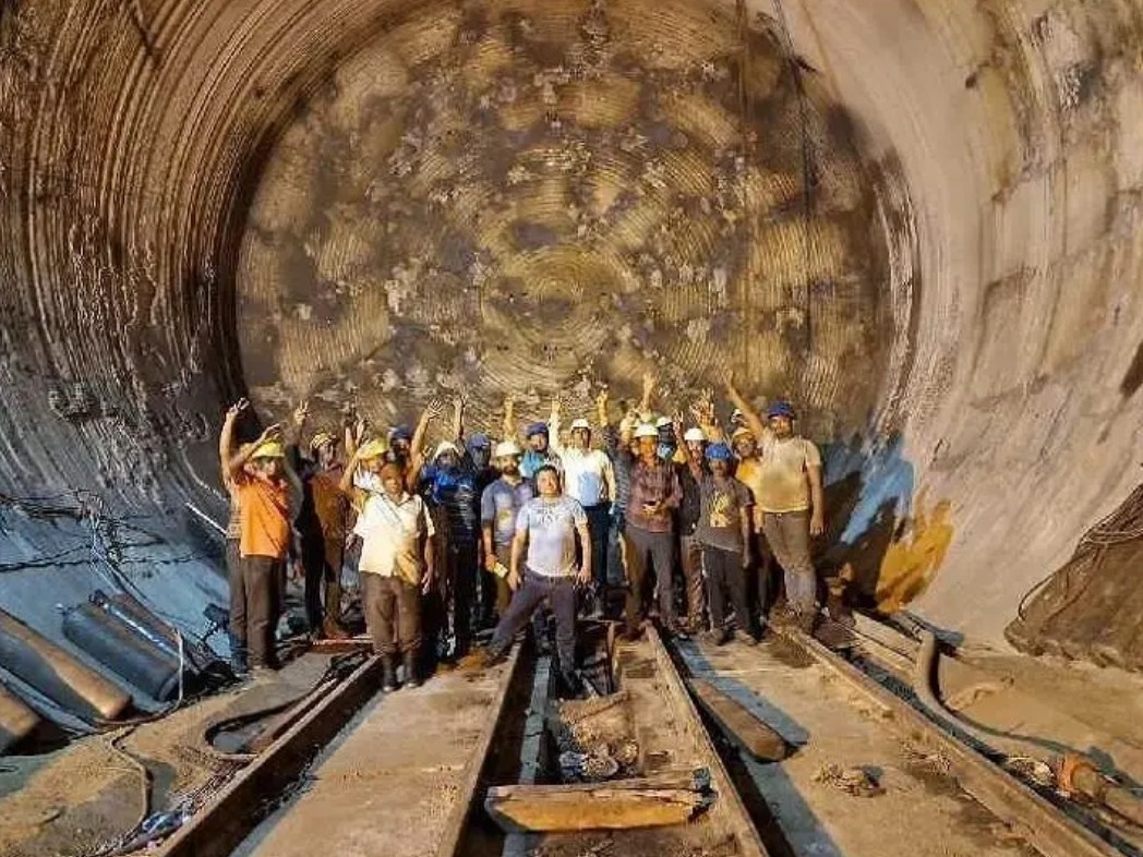 ముగిసిన టీబీఎం తరలింపు ప్రక్రియ