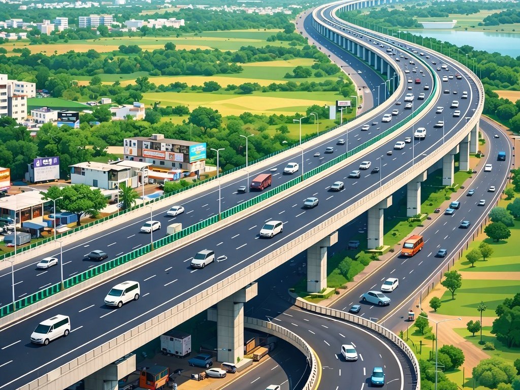 రాజమార్గం కానున్న.. HYD నుంచి ORR  కారిడార్..!