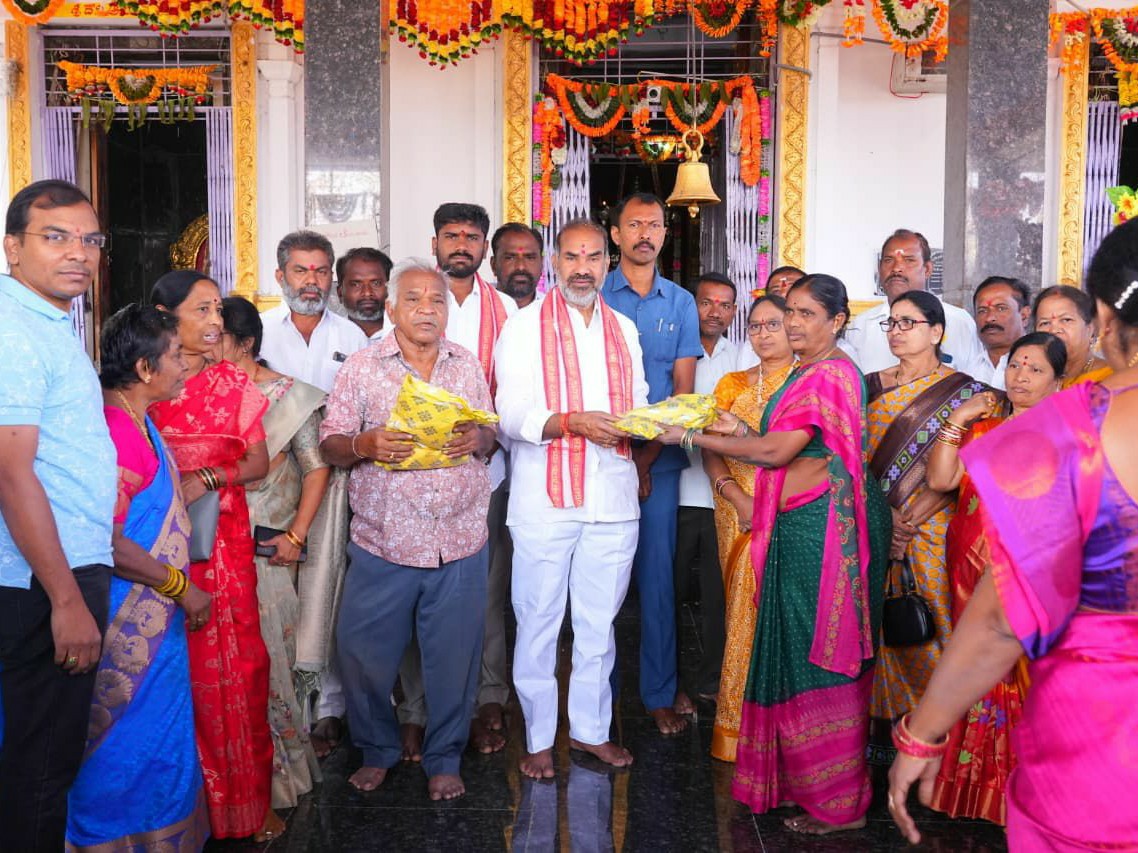 వెంకటేశ్వర స్వామి కళ్యాణంలో పాల్గొన్న ప్రభుత్వ విప్