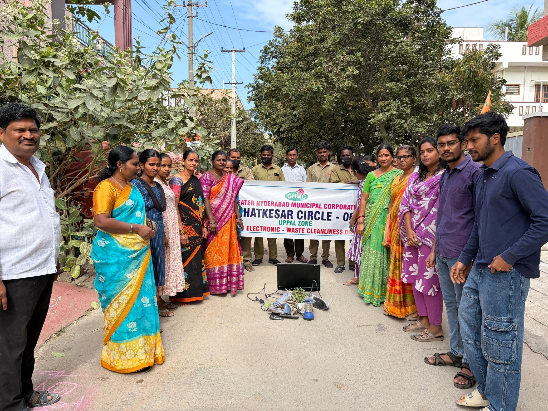 ఘట్కేసర్‌లో ముందుగానే ప్రారంభమైన ఈ-వేస్ట్ డ్రైవ్