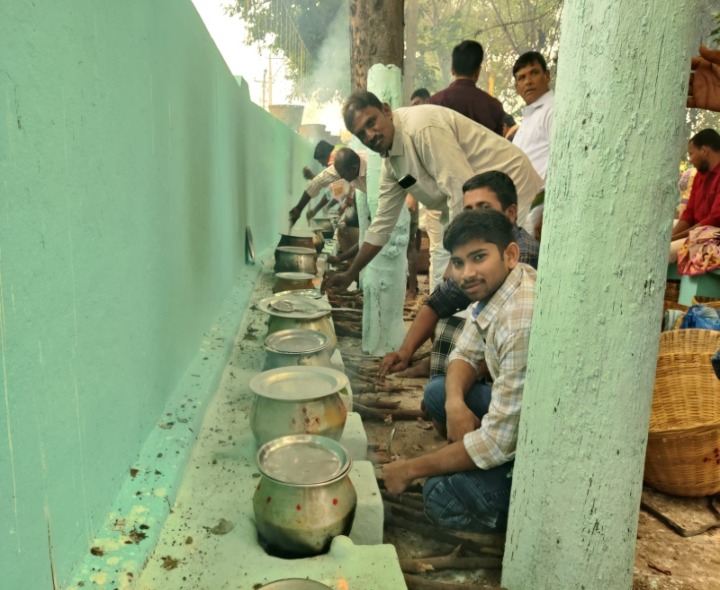 తిప్పాయపల్లి మగవారి పొంగళ్ల పండుగ ఘన ప్రారంభం