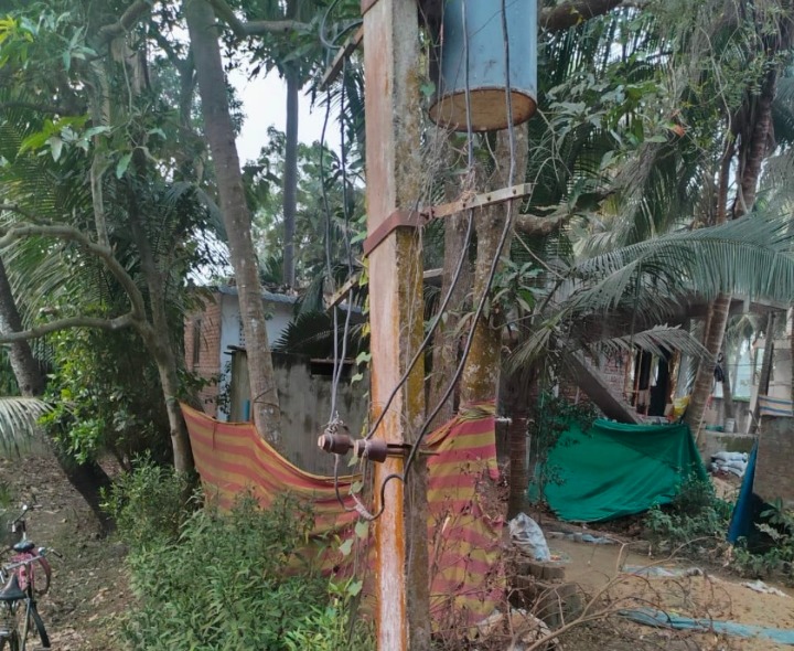 కె.జగన్నాధపురం లో ప్రమాదకరంగా ట్రాన్స్ ఫార్మర్