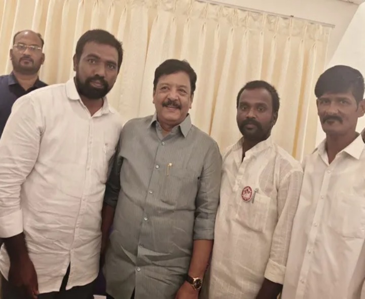 కడపలో మంత్రి దుర్గేష్‌ను కలిసిన డీఎస్పీ ప్రసాద్