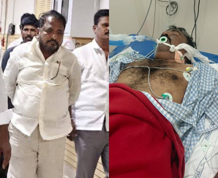 వెంటిలేటర్‌పై ఉన్న ప్రసాద్‌ను పరామర్శించిన శైలజనాథ్