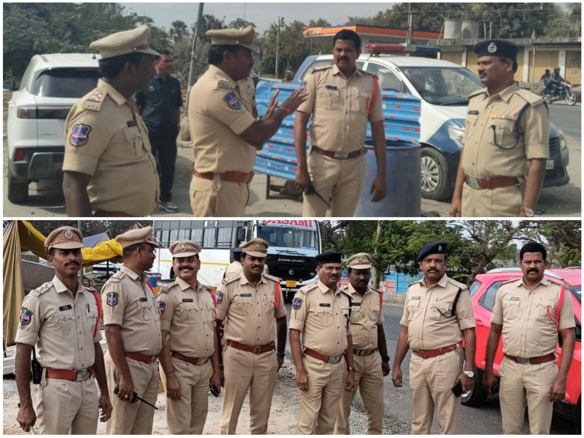 ట్రాఫిక్‌ను పర్యవేక్షించిన అడిషనల్ ఎస్పీ