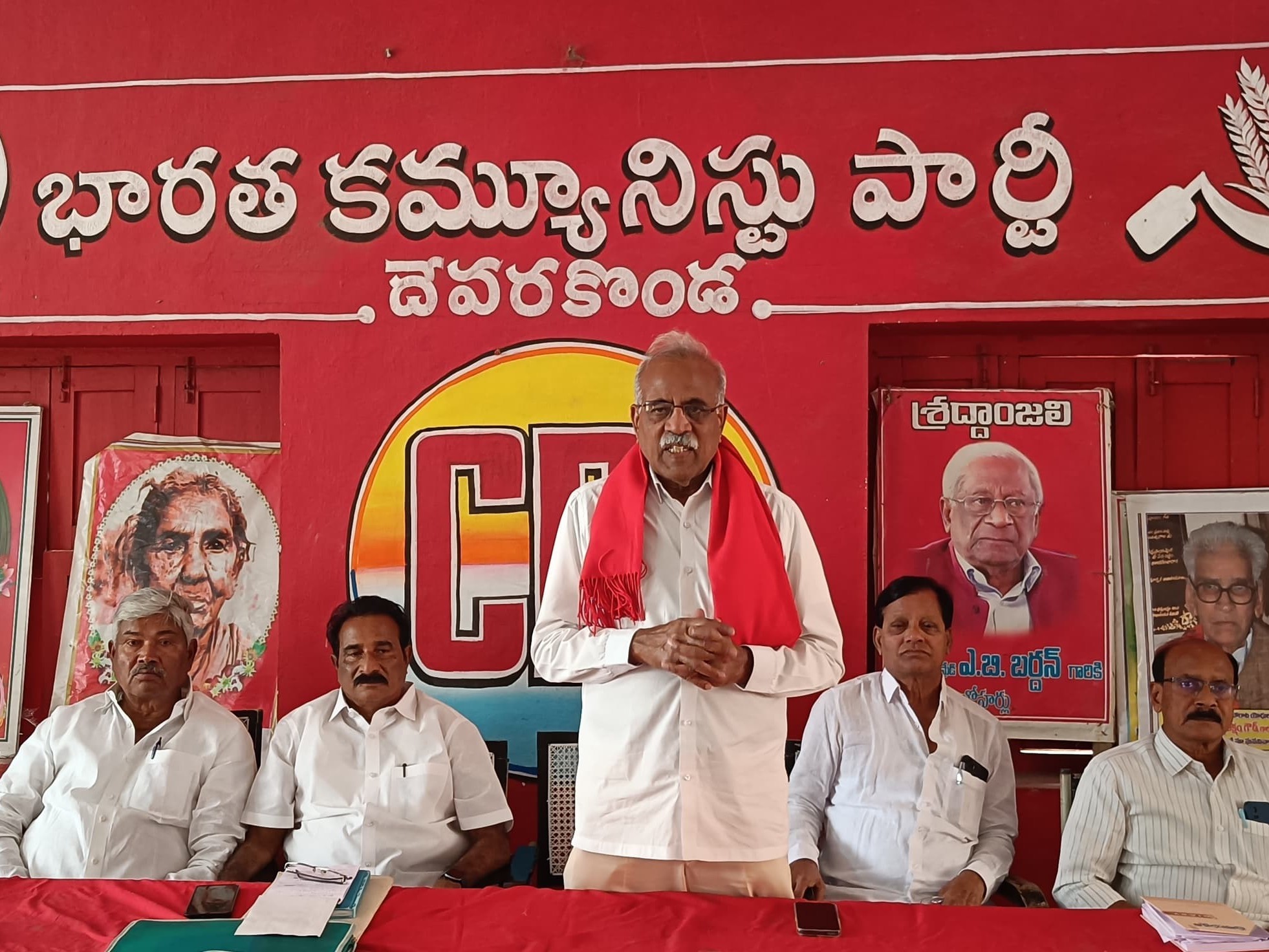 సీపీఐ బహిరంగ సభకు భారీగా తరలి రావాలి: పల్లా